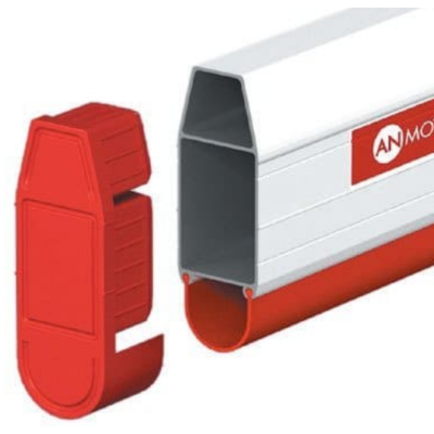 AN-MOTORS заглушка для прямоугольной рейки RBN7, RBN91, изображение 2