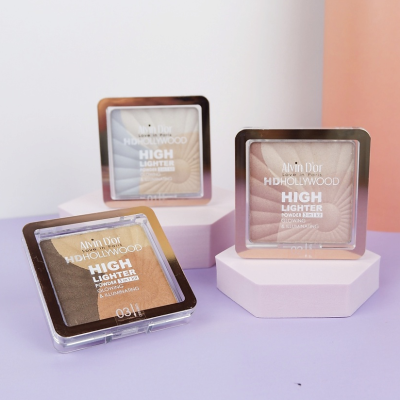 Alvin D'or Пудровый хайлайтер HD Hollywood Glow Illuminating HL-01, тон 03 теплый бронзовый, Цвет: теплый бронзовый, изображение 8