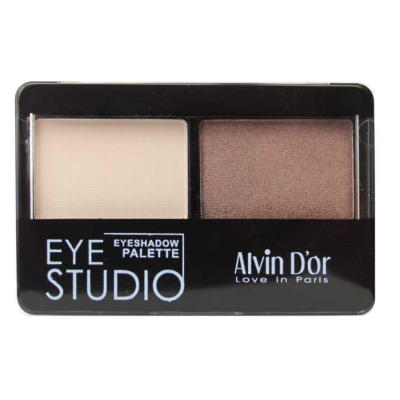 Alvin D’or Тени для век двойные Eye Studio AES-14, тон 02, Цвет: тон 02