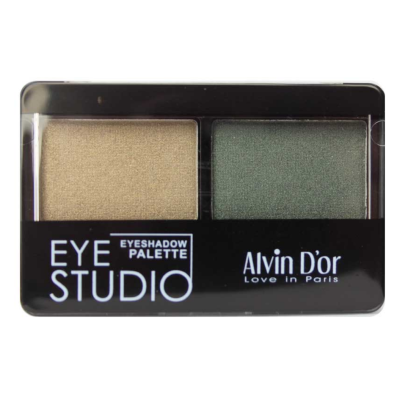 Alvin D’or Тени для век двойные Eye Studio AES-14, тон 14, Цвет: тон 14