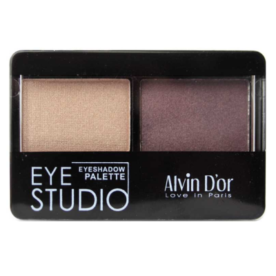Alvin D’or Тени для век двойные Eye Studio AES-14, тон 17, Цвет: тон 17