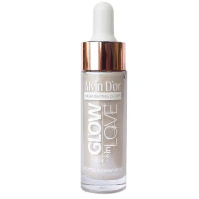 ALVIN D’OR Жидкий хайлайтер GLOW IN LOVE, 04 Голографический, Цвет: голографический
