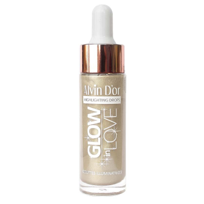 ALVIN D’OR Жидкий хайлайтер GLOW IN LOVE, 01 Светлый, Цвет: светлый