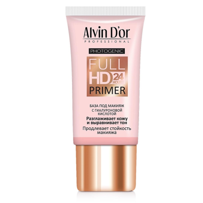 Alvin D`or SP-02 База под макияж Full Hd primer 24hours розовая 25 мл