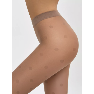 Колготки LA LUNA 20 den с рисунком в горошек фантазийные, цвет daino min, размер 3, Цвет: daino min, Размер EU: 3/M, изображение 4