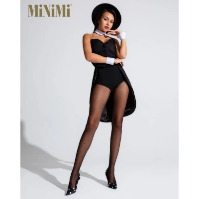 Колготки Minimi LA SFERA 20 (колготки в горошек), 20 ден, цвет nero, размер 2, Цвет: nero, Размер EU: 2/S, изображение 17