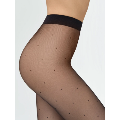 Колготки Minimi LA SFERA 20 (колготки в горошек), 20 ден, цвет nero, размер 2, Цвет: nero, Размер EU: 2/S, изображение 8