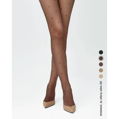 Колготки LA SFERA SLIM 20 den с рисунком, утягивающие, цвет cappuccino min, размер 3, Цвет: cappuccino min, Размер EU: 3/M, изображение 8