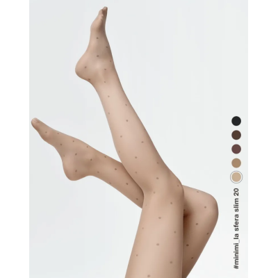 Колготки LA SFERA SLIM 20 den с рисунком, утягивающие, цвет daino min, размер 3, Цвет: daino min, Размер EU: 3/M, изображение 7