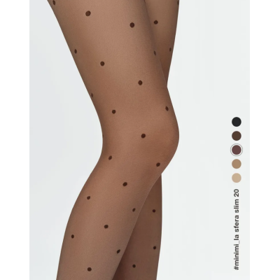 Колготки LA SFERA SLIM 20 den с рисунком, утягивающие, цвет mineral min, размер 4, Цвет: mineral min, Размер EU: 4/L, изображение 6