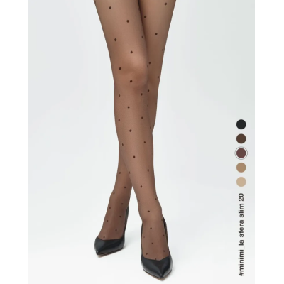 Колготки LA SFERA SLIM 20 den с рисунком, утягивающие, цвет mineral min, размер 4, Цвет: mineral min, Размер EU: 4/L, изображение 9