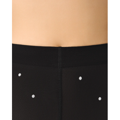 Колготки MICRO POIS 100 den с рисунком горошек, теплые, nero, размер 2, Цвет: nero, Размер EU: 2/S, Рост: 160-165, изображение 10