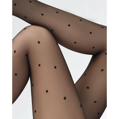 Колготки LA SFERA SLIM 20 den с рисунком, утягивающие, цвет nero, размер 2, Цвет: nero, Размер EU: 2/S, изображение 9