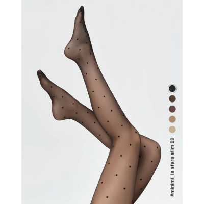 Колготки LA SFERA SLIM 20 den с рисунком, утягивающие, цвет nero, размер 2, Цвет: nero, Размер EU: 2/S, изображение 6