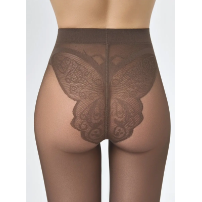 Колготки с трусиками в виде бабочки MINIMI PAPILLON 20 mineral min, размер 2, Цвет: mineral min, Размер EU: 2/S, изображение 5