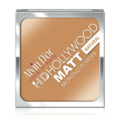 Пудра компактная MATT Bronzing Powder Hd Hollywood 01 тон natural, Цвет: natural