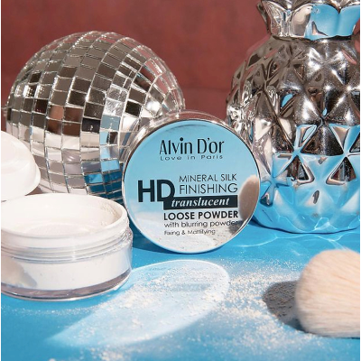 ALVIN D’OR Пудра рассыпчатая Mineral Silk Finishing, 8 г, изображение 4