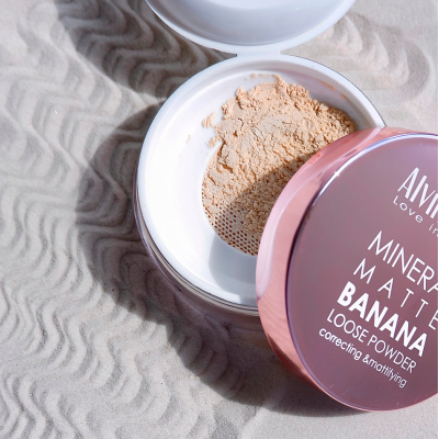 ALVIN D’OR Пудра рассыпчатая Mineral Banana Matte, Полупрозрачный, 8 г, изображение 6