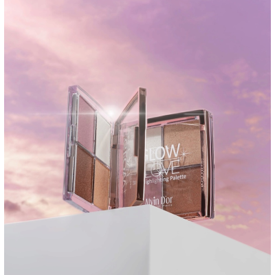 ALVIN D’OR Пудровый хайлайтер для лица GLOW IN LOVE, 20 г, изображение 7