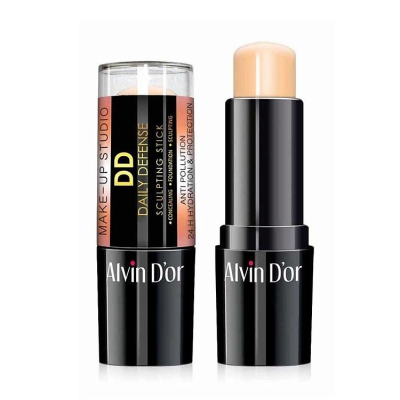 Alvin D'or Стик корректор DD 3х1 Daily Defence PS-1 тон 01 натуральный бежевый, Цвет: натуральный бежевый
