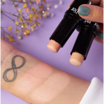 Alvin D'or Стик корректор DD 3х1 Daily Defence PS-1 тон 01 натуральный бежевый, Цвет: натуральный бежевый, изображение 6