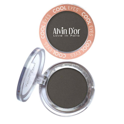 Тени для век Cool Eyes Alvin D`or, тон 02 графит, матовые, Цвет: графит