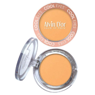 Тени для век Cool Eyes Alvin D`or, тон 07 шафран, матовые, Цвет: шафран