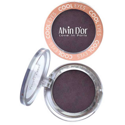 Тени для век Cool Eyes Alvin D`or, тон 12 марсала, матовые, Цвет: марсала