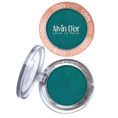 Тени для век Cool Eyes Alvin D`or, тон 13 океан, матовые, Цвет: океан