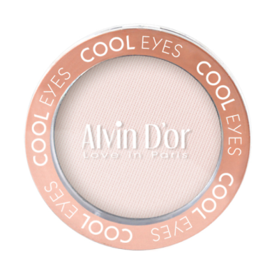 Тени для век Cool Eyes Alvin D`or, тон 17 розовый агат, матовые, Цвет: розовый агат
