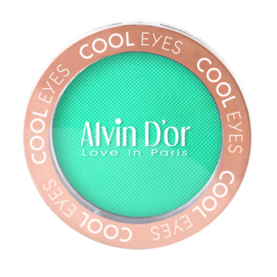 Тени для век Cool Eyes Alvin D`or, тон 20 ментол, матовые, Цвет: ментол