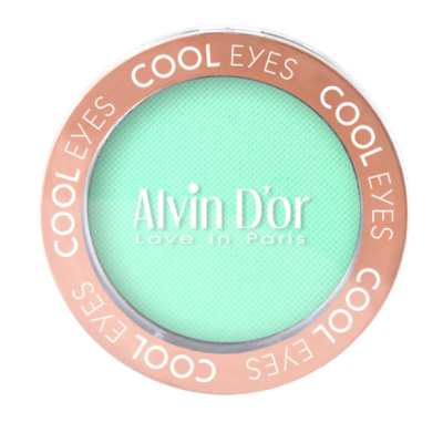 Тени для век Cool Eyes Alvin D`or, тон 23 нежная мята, матовые, Цвет: нежная мята