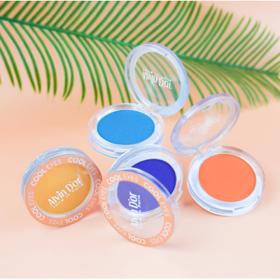 Тени для век Cool Eyes Alvin D`or, тон 01 снежный ангел, матовые, Цвет: снежный ангел, изображение 4