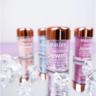 Alvin D’or Тени - Пигмент для век Jewels Aes-17, тон 02 мягкий бронзовый, Цвет: мягкий бронзовый, изображение 3