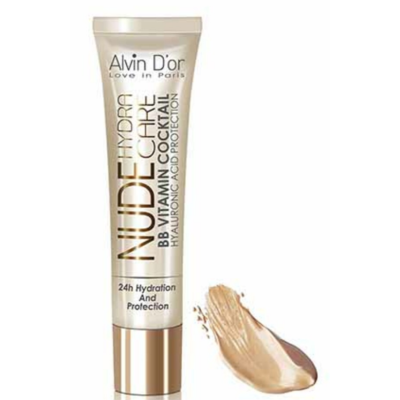 ALVIN D’OR Тональный крем BB Nude, 02 Ванильно-бежевый, Цвет: ванильно-бежевый, изображение 2