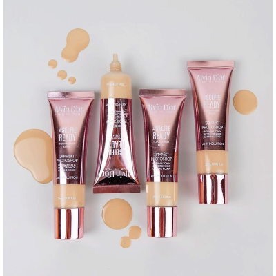 ALVIN D’OR Тональный крем SELFIE READY, 01 Ванильный, Цвет: ванильный, изображение 6