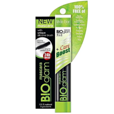Alvin Dor M-28 Тушь для ресниц BIO glam 7x1 care boost в коробочке, изображение 2