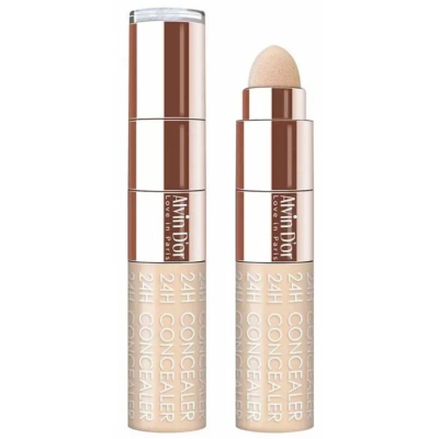 ALVIN D’OR Жидкий консилер 24Н Full cover concealer, 03 Светло-бежевый, Цвет: светло-бежевый, изображение 3