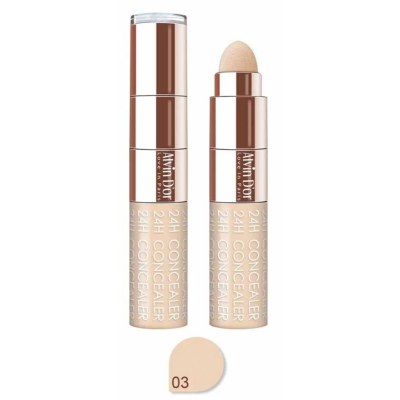 ALVIN D’OR Жидкий консилер 24Н Full cover concealer, 03 Светло-бежевый, Цвет: светло-бежевый, изображение 2