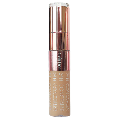 ALVIN D’OR Жидкий консилер 24Н Full cover concealer, 04 Розово-бежевый, Цвет: розово-бежевый