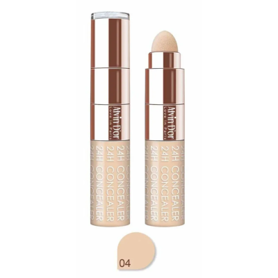 ALVIN D’OR Жидкий консилер 24Н Full cover concealer, 04 Розово-бежевый, Цвет: розово-бежевый, изображение 2