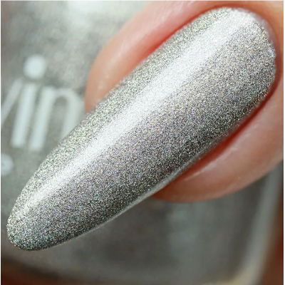 ADN-07 Лак для ногтей голографический Alvin D`or (тон 703) поющий ручей, Цвет: поющий ручей, изображение 2