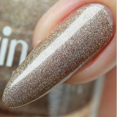 ADN-07 Лак для ногтей голографический Alvin D`or (тон 706) осколки агата, Цвет: осколки агата, изображение 2