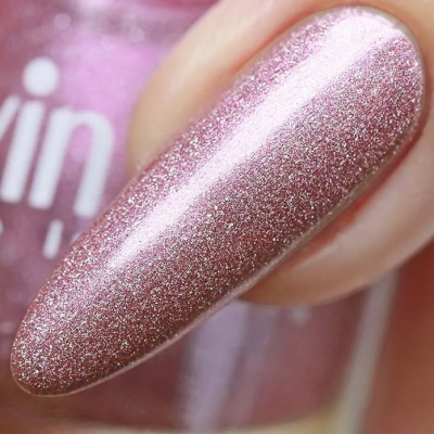 ADN-07 Лак для ногтей голографический Alvin D`or (тон 711) фруктовый сахар, Цвет: фруктовый сахар, изображение 2