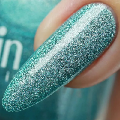 ADN-07 Лак для ногтей голографический Alvin D`or (тон 720) галантный зеленый, Цвет: галантный зеленый, изображение 2