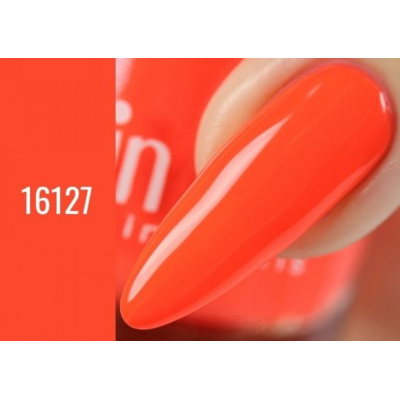 ALVIN D’OR Лак для ногтей ЛАК-ГЕЛЬ, тон 16127 оранжево-красный, Цвет: тон 16127, изображение 2