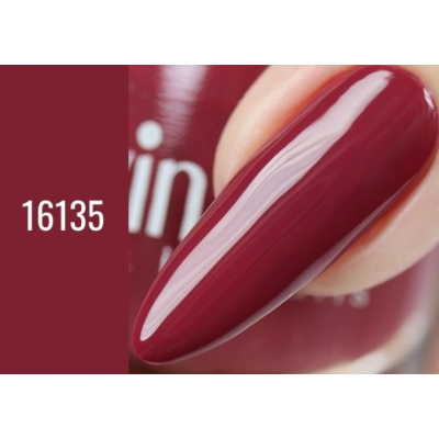 ALVIN D’OR Лак для ногтей ЛАК-ГЕЛЬ, тон 16135 очень темный алый, Цвет: тон 16135, изображение 3
