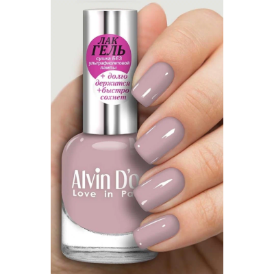 ALVIN D’OR Лак для ногтей ЛАК-ГЕЛЬ, тон 16146, Цвет: тон 16146, изображение 2