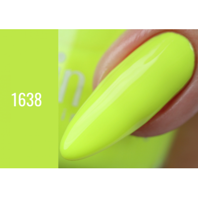 ALVIN D’OR Лак для ногтей ЛАК-ГЕЛЬ, тон 1638 неон желтый, Цвет: неон желтый, изображение 3