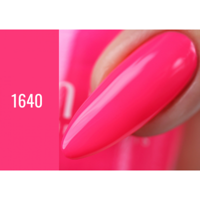 ALVIN D’OR Лак для ногтей ЛАК-ГЕЛЬ, тон 1640 неон розовый, Цвет: неон розовый, изображение 2